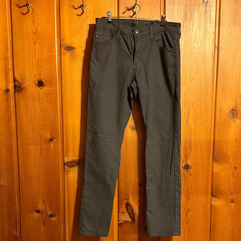 AG Adriano Goldschmied Dark Gray Chinos